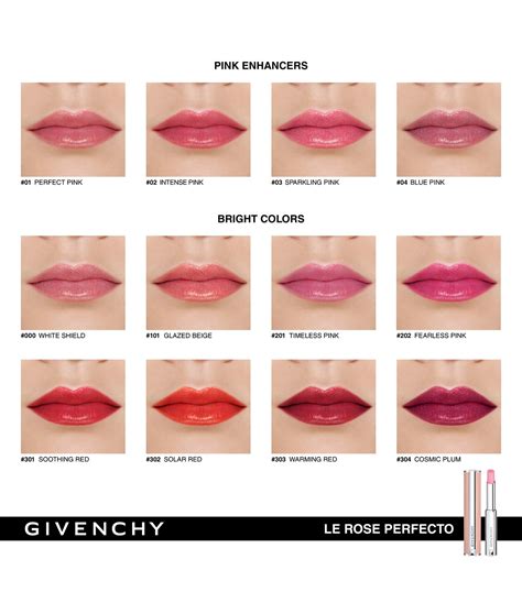 givenchy rose perfecto black pink|rose perfecto givenchy lip balm.